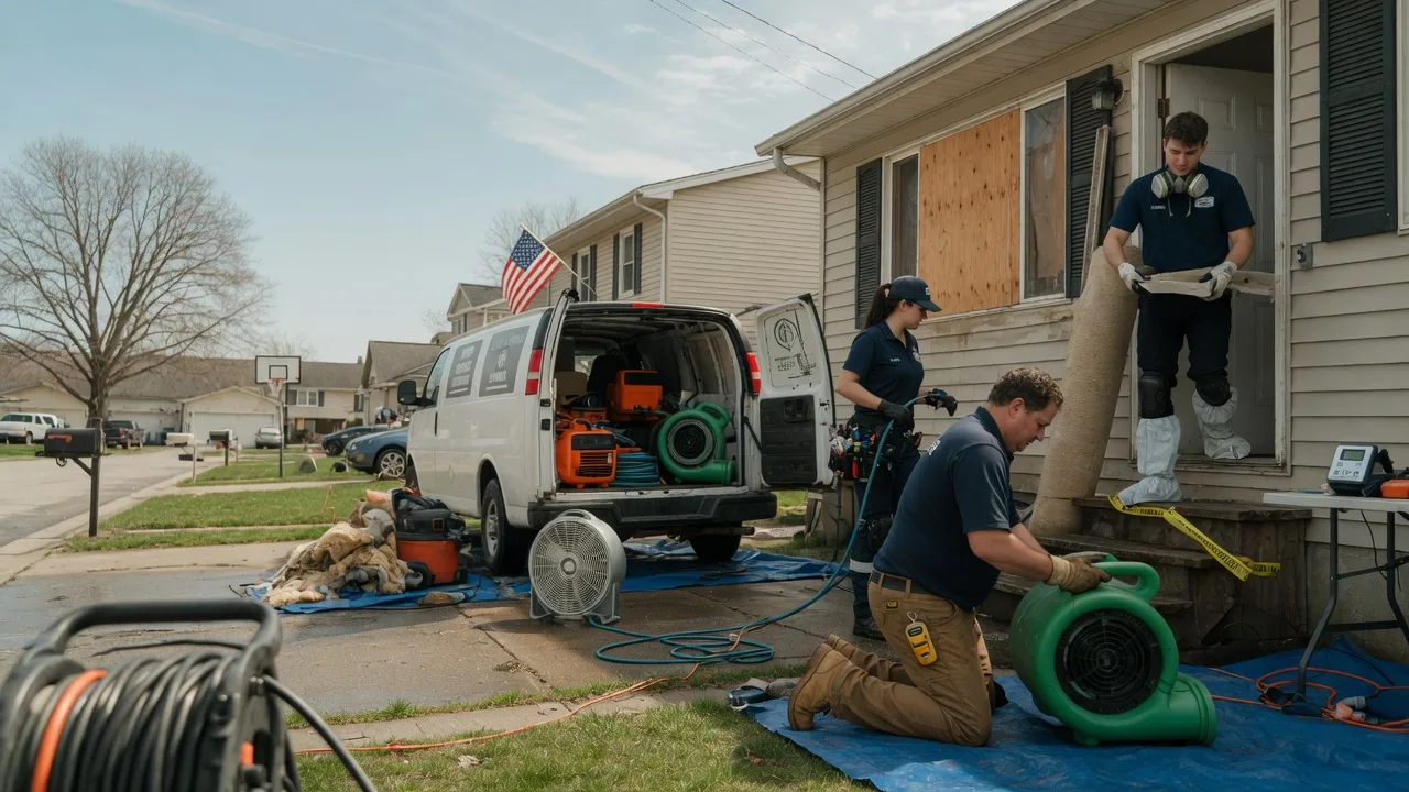 Water Damage Restoration in Oregonia, OH near me